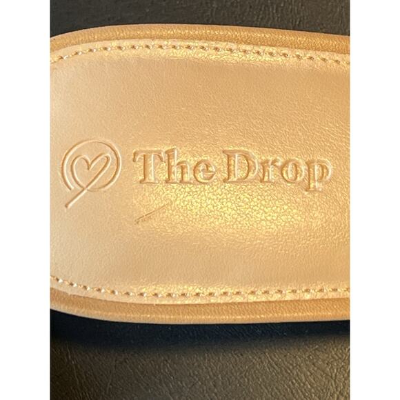 The Drop Women's Paulina Pointed-Toe Two-Tone Mule Praline Quilted Size 8.5 - Picture 8 of 10